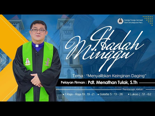 IBADAH MINGGU ( 26 JUNI 2022) PELAYAN FIRMAN : PDT. MENATHAN TULAK, S.TH class=