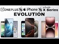 Evolution of OnePlus Vs iPhone and Vivo X Series