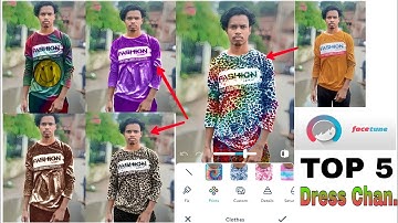 How To Change Clothes Colour & Design In Facetune 2 App || Dress Chan...Top 5