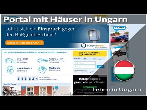 Ein deutschsprachiges Portal mit Häuser in Ungarn - Leben in Ungarn