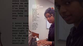 Moonlight ariana Grande Piano Cover moonlight arianagrande