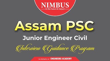 Interview Guidance Program For Assam PSC|APSC Mock Interview |Interview Preparation |Junior Engineer
