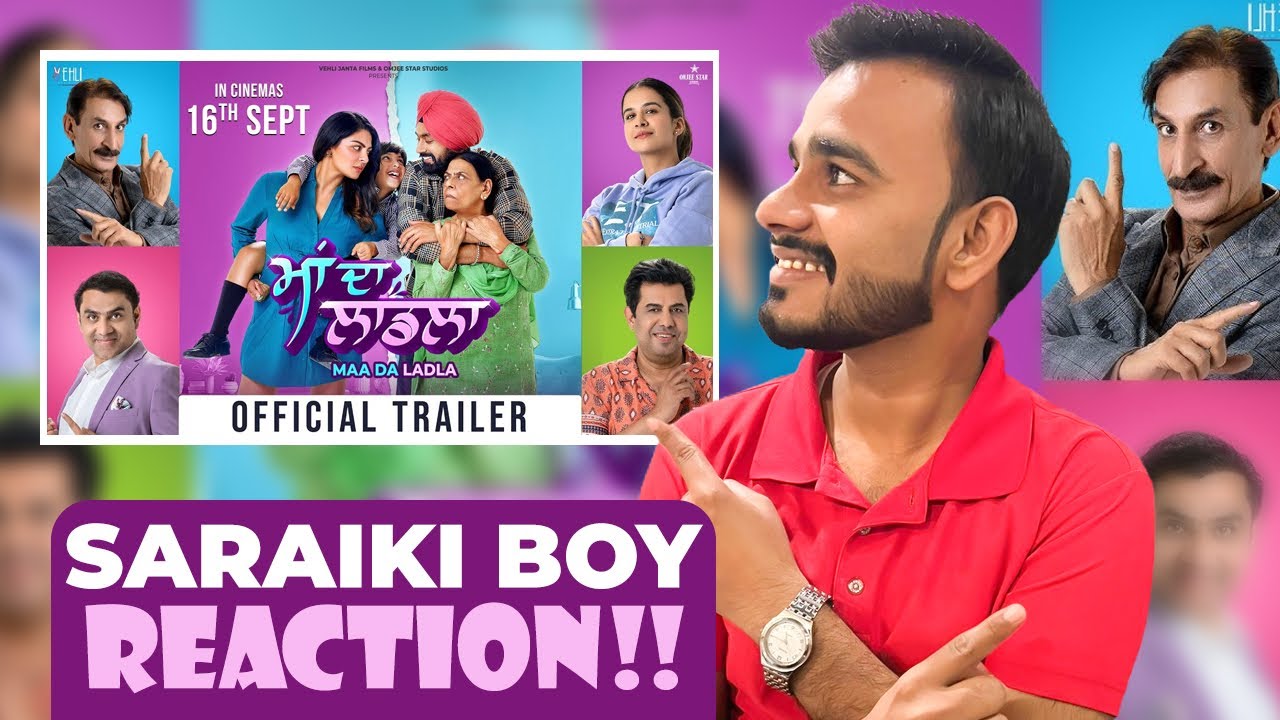 Maa Da Ladla Trailer | Saraiki Boy Reaction
