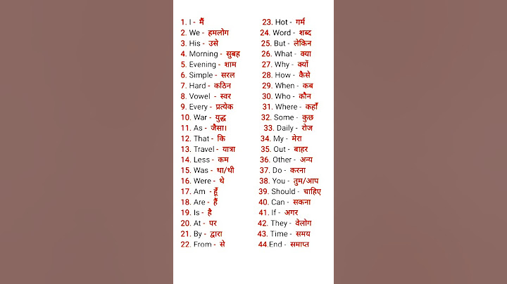Basic English words Meaning #english #wordsmeaning