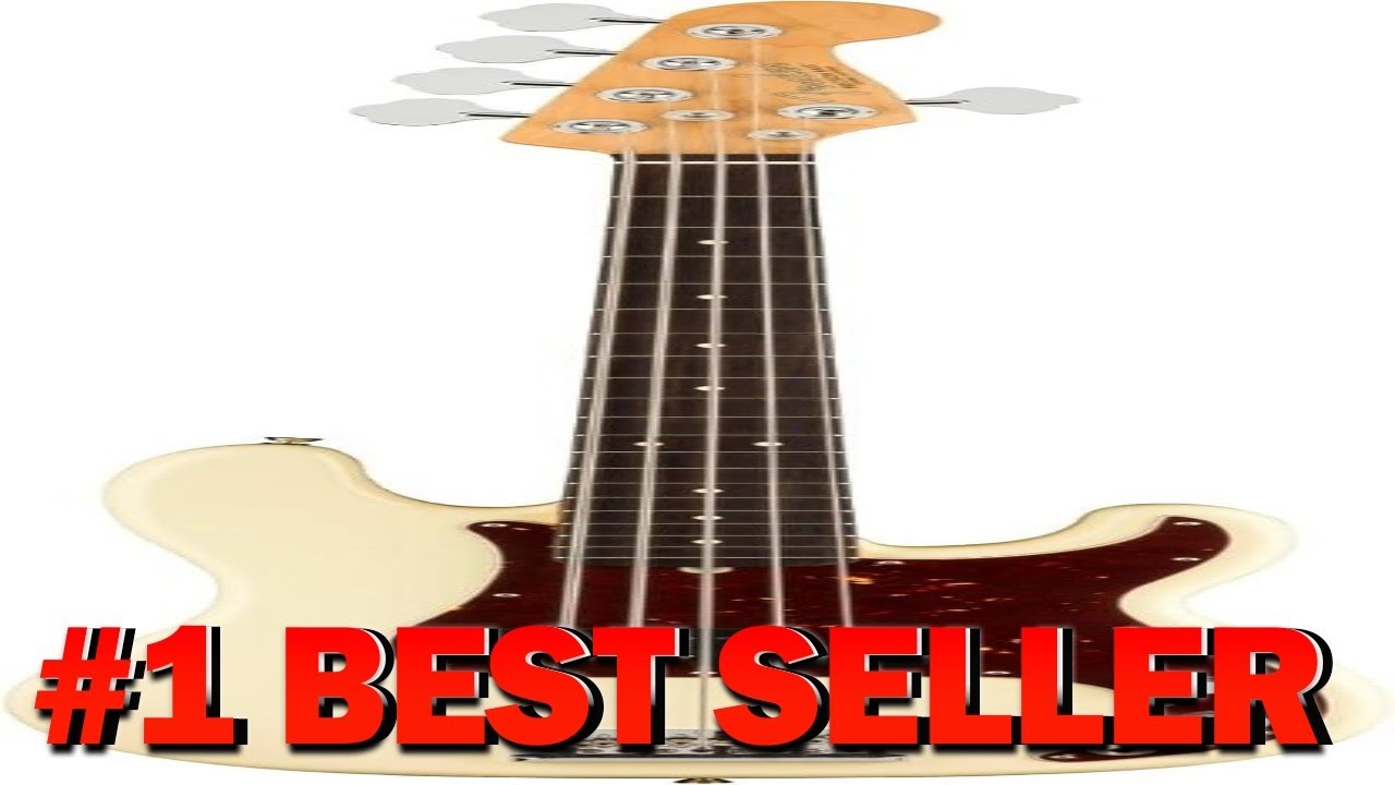 Fender American Professional II 5 String Precision Bass Olympic White Rosewood Fingerbo - B08L396XFB