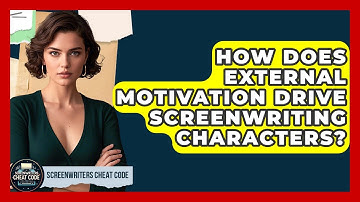 How Does External Motivation Drive Screenwriting Characters? - Screenwriter