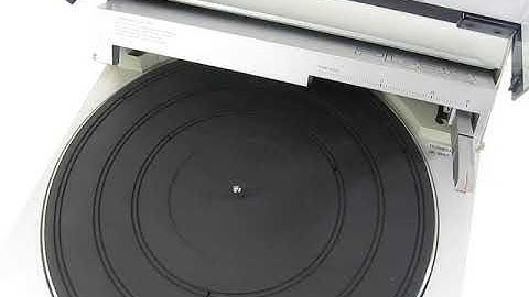 Onkyo PL-33 Linear Tracking Turntable