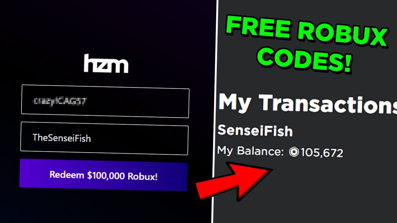 You Can REDEEM Hazem's *FREE ROBUX CODES* In This Game (Roblox Pls  Donate) 