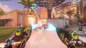 Overwatch CTF: Raptor goes 13 and 2 on Tracer w/ PotG and Score Board for kill streak