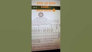 BPSC AE PHED VACCANCY FOR CIVIL & MECHANICAL #engineering #bpsc #generalengineering