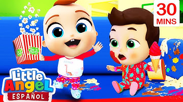 Pijamada Con Bebé Juan | Canciones Infantiles | Little Angel Español