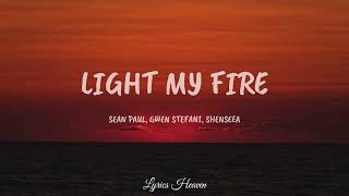 Sean Paul - Light My Fire (Lyrics) ft. Gwen Stefani, Shenseea Resimi