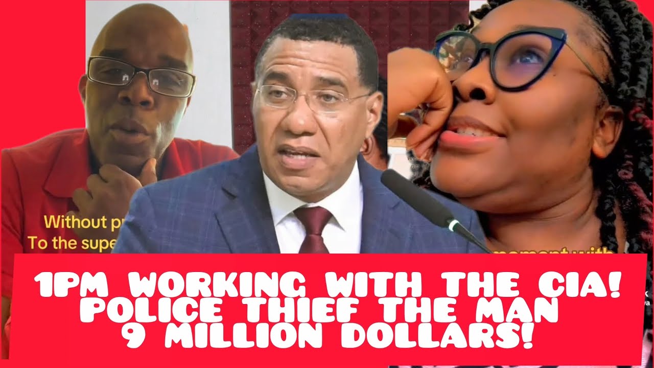 POLICE THIEF DI MAN 9 MILLION DOLLARS! 1PM WORKNG WITH The CIA!