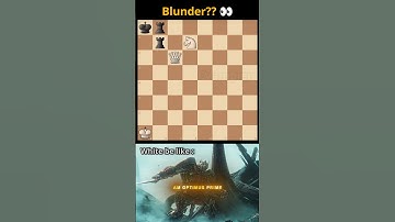 Brilliant Blunder 💀 | Chess tactics