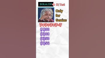 Albert Einstein | Maths Challenge #shorts #viralshorts #maths #alberteinstein #puzzle #challenge