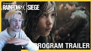 xQc reacts to Rainbow Six Siege: The Program Trailer (with chat)