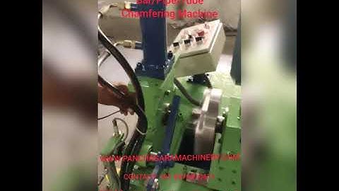 Bar Chamfering Machine l Rod Chamfering Machine l Bolt Chamfering #shorts #technology #chamfer