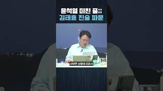 [봐뉴쇼츠] "윤석열이 미친 줄 알았다" 김태효 진술 파문