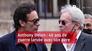 Anthony Delon : 40 ans de guerre larvée avec son père