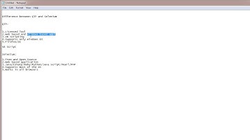 Difference between QTP and Selenium