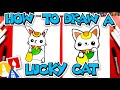 How To Draw A Lucky Cat For Chinese New Year