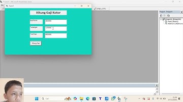 Mini Project "pemrograman sederhana mdi form microsoft vb6.0"
