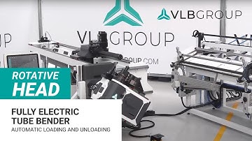 Fully Electric CNC Tube Bender Rotative Head with Automatic Loading and Unloading | EB-RH SERIES