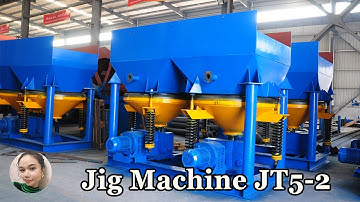 JT5-2  Two- motor Drive Jig Machine For Alluvial gold, Manganese, Diamond Separation