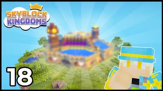 I built a TOTALLY NORMAL Temple in Skyblock!