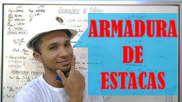 Como calcular armadura da estaca?