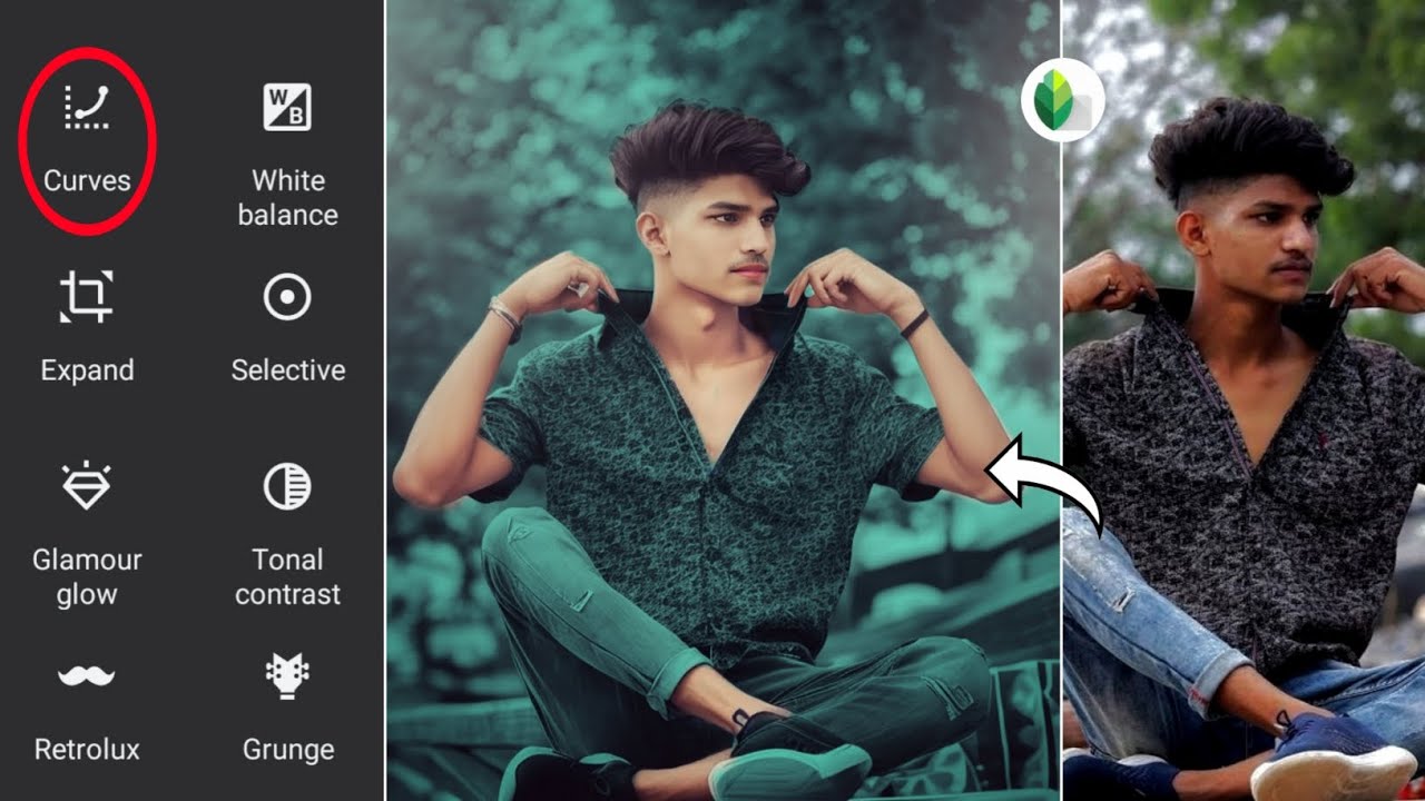 Snapseed Blue Tone Photo Editing New Tricks S Editor YouTube