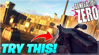 Making Base Defence Look Easy In Generation Zero!