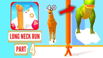 LONG NECK RUN🏃Gameplay All Levels Walkthrough mobile Android,iOS | NEW UPDATE PART 4