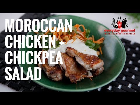 Moroccan Chicken & Chickpea Salad | Everyday Gourmet S7 E88