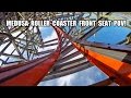 Medusa Steel Roller Coaster Front Seat POV AWESOME! Six Flags Mexico