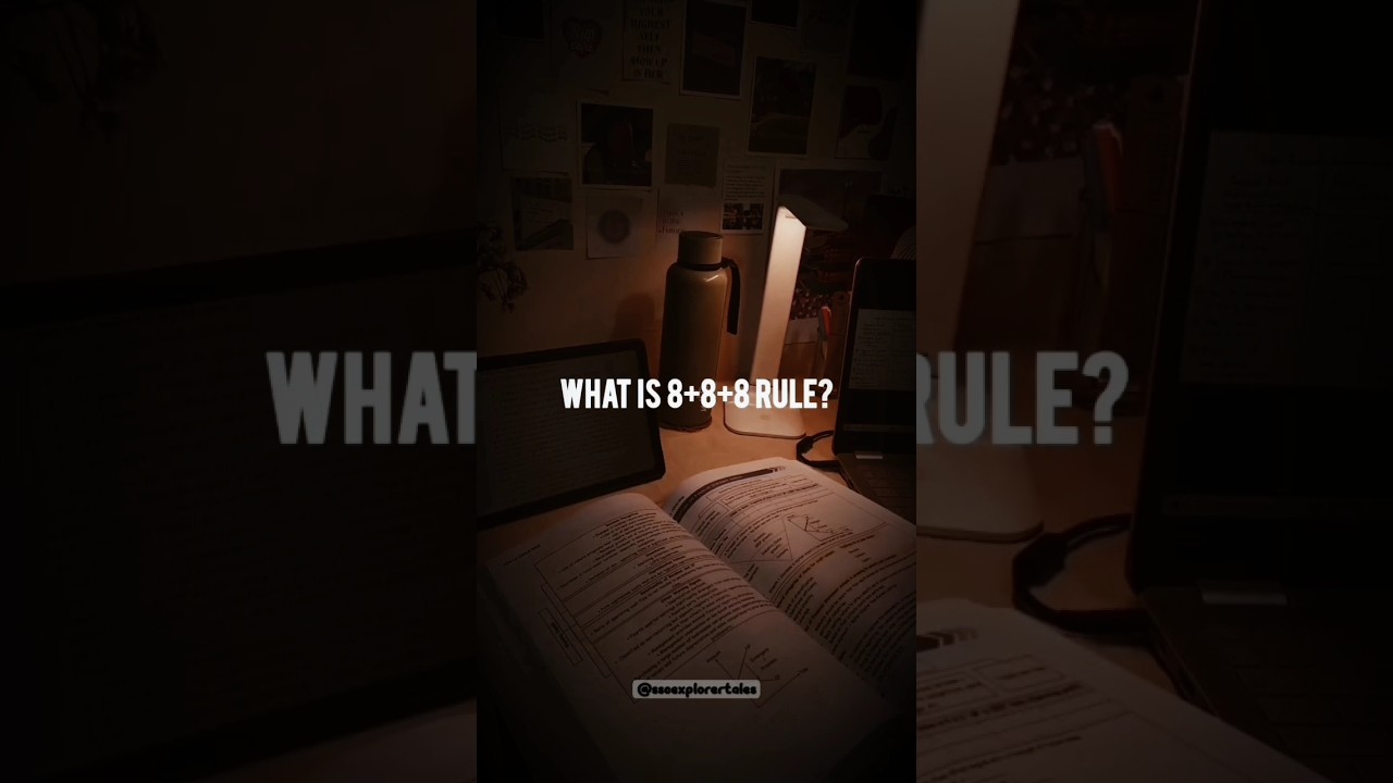 Do You Know What Is 8 8 8 Rule motivation study ssc viral do-you-know-what-is-8-8-8-rule-motivation-study-ssc-viral