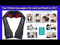 Top 10 best massagers for neck and back in 2021