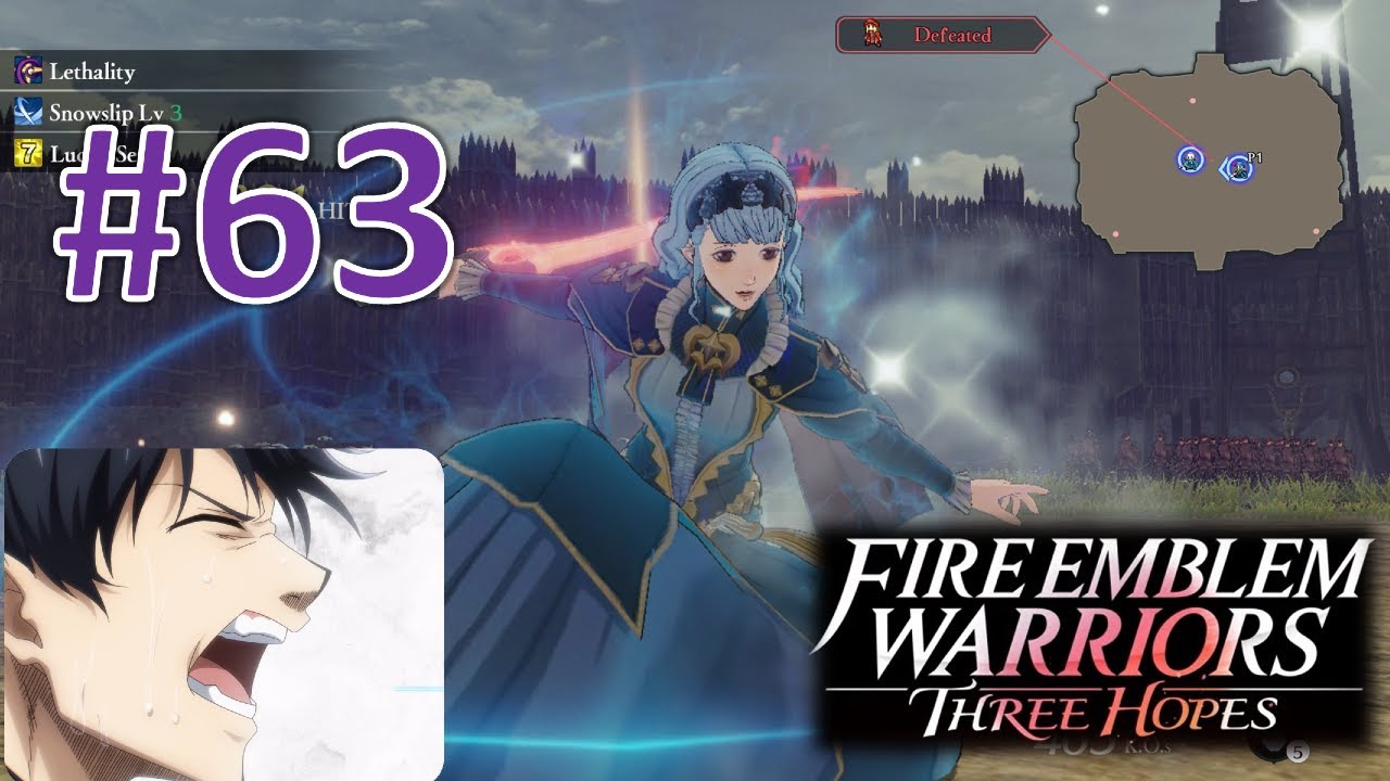 I WAITED THE WHOLE GAME FOR THIS!!! | FE Three Hopes 63 BLIND | Marianne Gets Blutgang