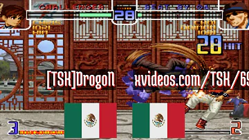 @kf2k2pls: [TSK]DrogoN (MX) vs xvideos.com/TSK/6954 (MX) [KOF 2002 Plus kf2k2 Fightcade] Aug 15