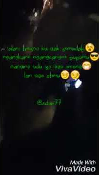 Story wa jowo menang keri