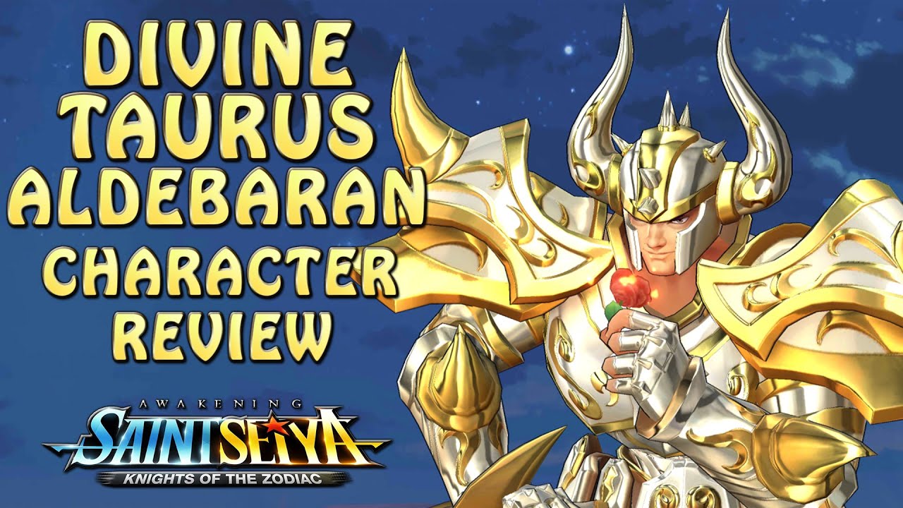 DIVINE TAURUS ALDEBARAN! FULL CHARACTER REVIEW! COSMO! TEAMS! SKILLS! Saint Seiya Awakening