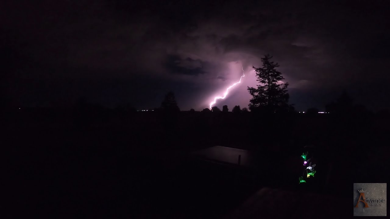 Epic Thunder and Lightning Storm in Sacramento 2020 YouTube
