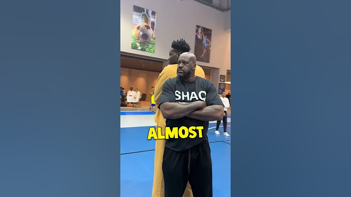 He's Making Shaq LOOK Short #shorts