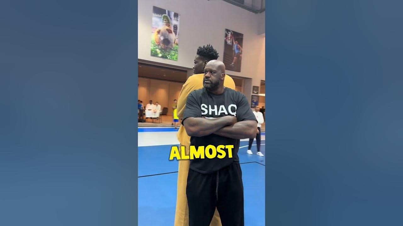 He's Making Shaq LOOK Short #shorts He's Making Shaq LOOK Short #shorts