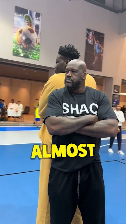 He's Making Shaq LOOK Short #shorts