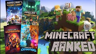 Ranking EVERY Minecraft Game From WORST TO BEST (Top 5 Including Legends!)