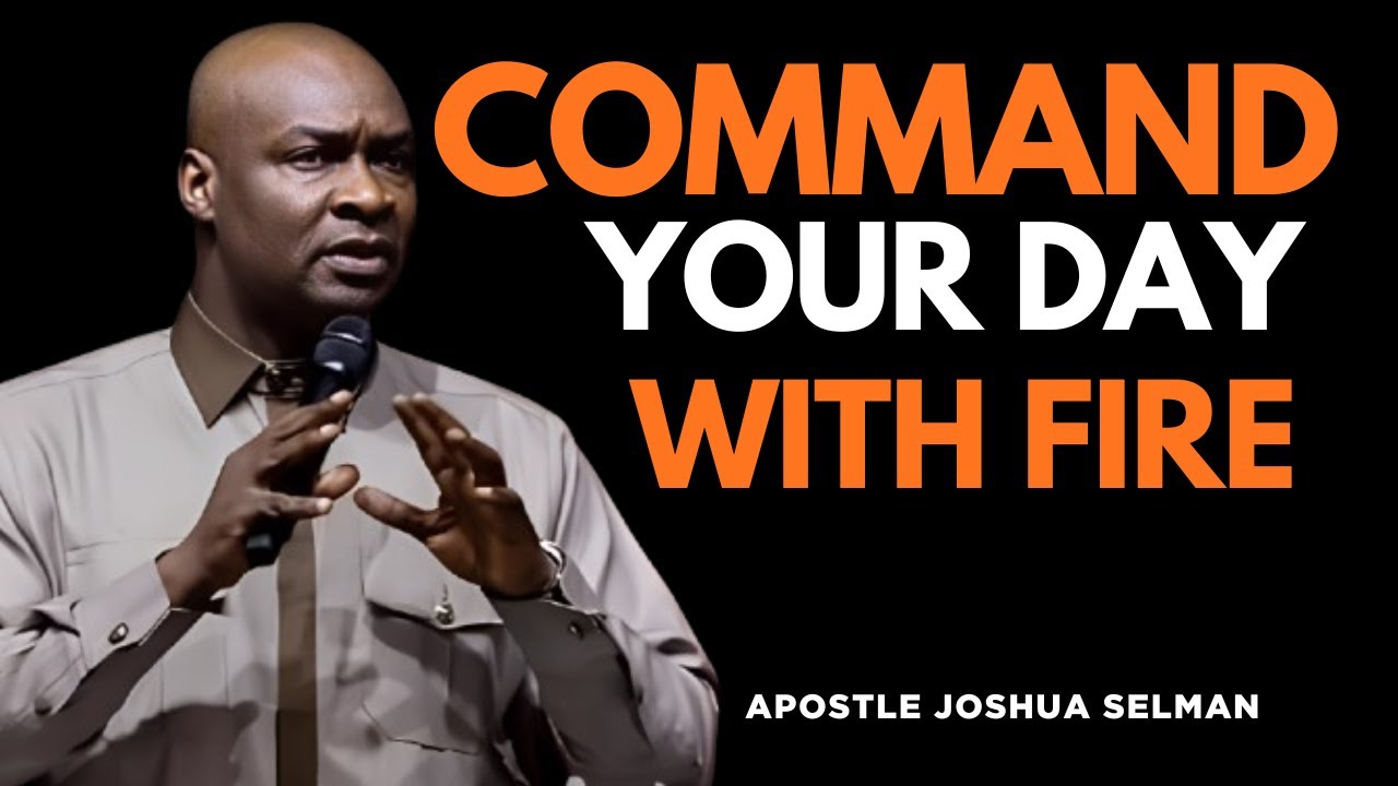 COMMAND YOUR DAY WITH FIRE | Morning Prayer That Changes Everything| Apostle Joshua Selman