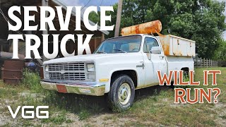 FORGOTTEN Old Chevrolet Service Truck - Will it RUN AND DRIVE Home?