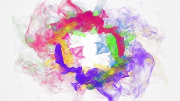 Colorful Particles Logo Reveal