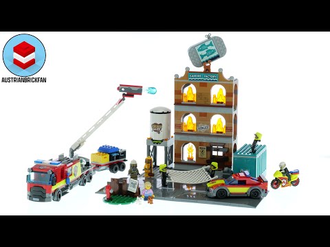 LEGO City 60321 Fire Brigade - LEGO Speed Build Review